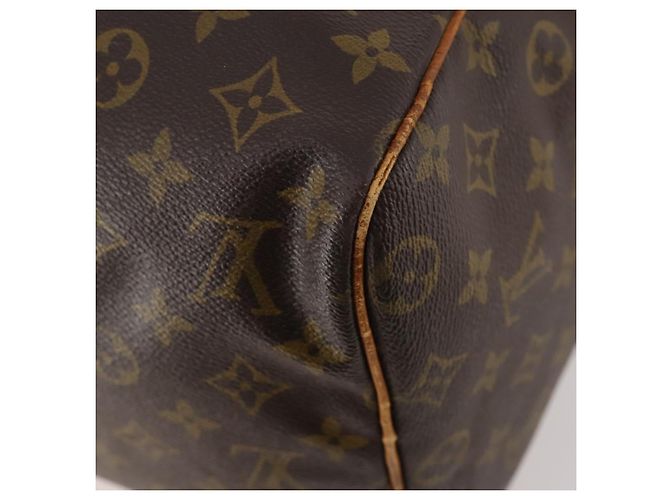LOUIS VUITTON Monogram Sac Souple 45 Boston Bag M41624 LV Auth 178493 Monogramma - vista 17
