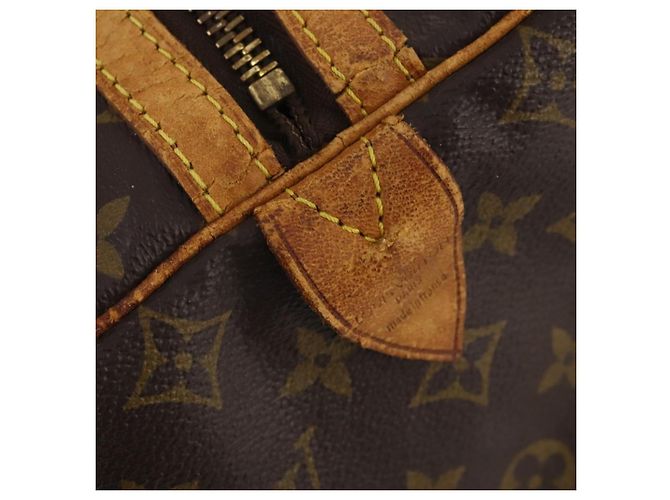 LOUIS VUITTON Monogram Sac Souple 45 Boston Bag M41624 LV Auth 178493 Monogramma - vista 19