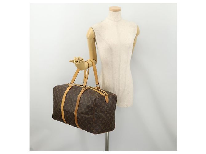 LOUIS VUITTON Monogram Sac Souple 45 Boston Bag M41624 LV Auth 178493 Monogramma - vista 23