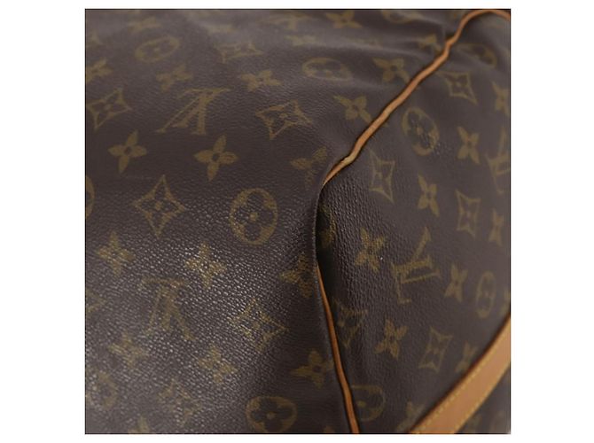 LOUIS VUITTON Monogram Keepall Bandouliere 60 Boston Bag M41412 LV Auth BA12107 Monogramma - vista 16