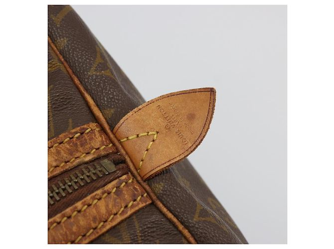 LOUIS VUITTON Monogram Sac Souple 45 Boston Bag M41624 LV Auth BA12596 Monogramma - vista 10