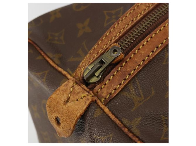 LOUIS VUITTON Monogram Sac Souple 45 Boston Bag M41624 LV Auth BA12596 Monogramma - vista 11
