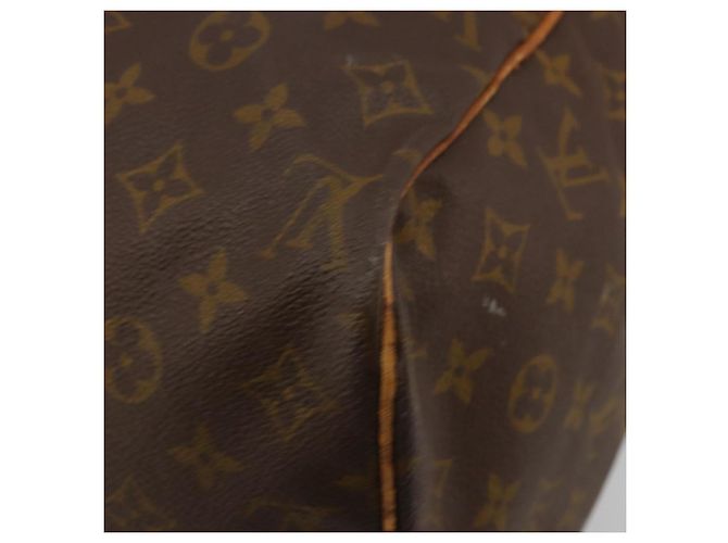 LOUIS VUITTON Monogram Sac Souple 45 Boston Bag M41624 LV Auth BA12596 Monogramma - vista 15