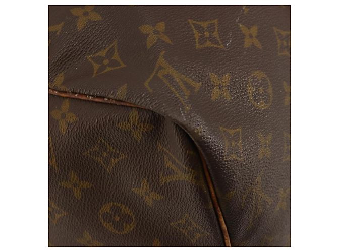 LOUIS VUITTON Monogram Sac Souple 45 Boston Bag M41624 LV Auth BA12596 Monogramma - vista 16