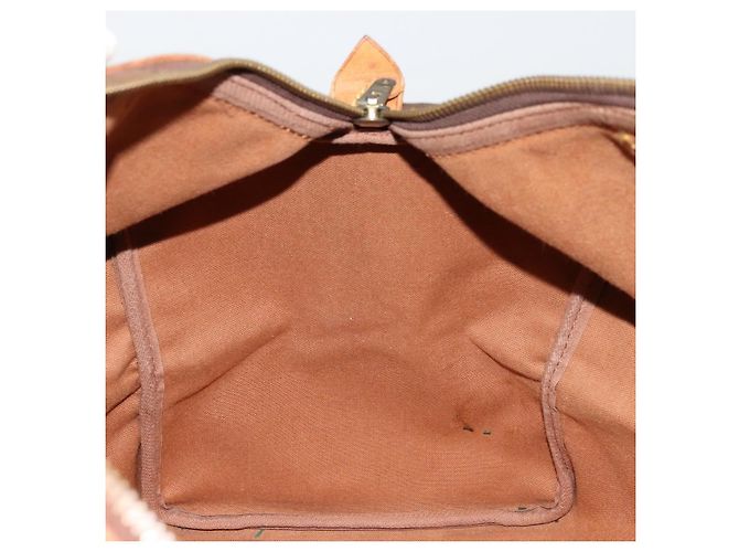 LOUIS VUITTON Monogram Sac Souple 45 Boston Bag M41624 LV Auth BA12596 Monogramma - vista 17