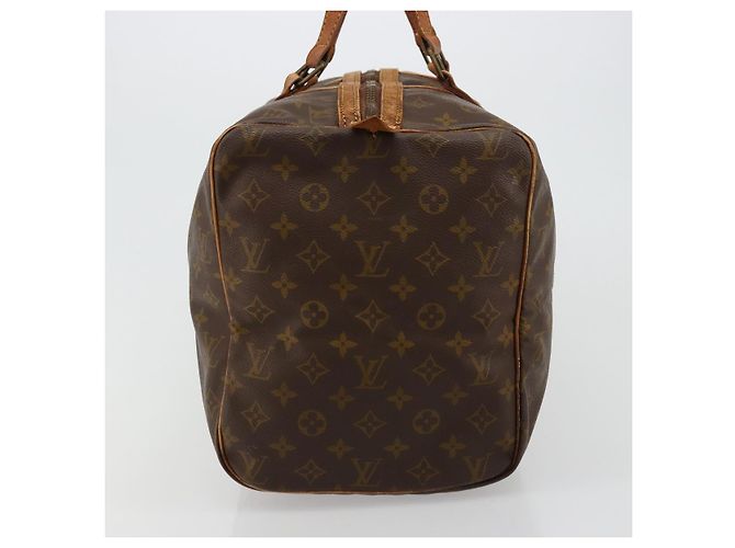 LOUIS VUITTON Monogram Sac Souple 45 Boston Bag M41624 LV Auth BA12596 Monogramma - vista 4