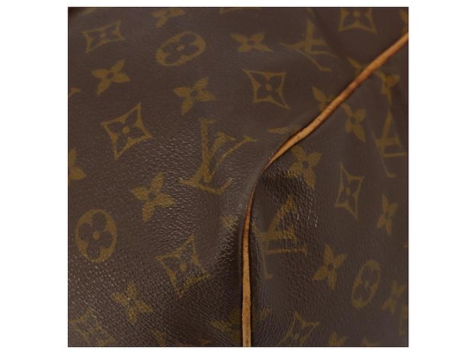 LOUIS VUITTON Monogram Sac Souple 45 Boston Bag M41624 LV Auth BA12596 Monogramma - vista 9