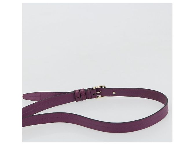 Borsa a tracolla VALENTINO Rock Studs in pelle 2way Viola Oro Auth 179216A D'oro Porpora - vista 14