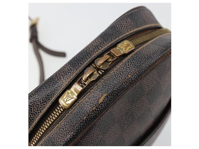 LOUIS VUITTON Damier Ebene Ipanema PM Shoulder Bag N51294 LV Auth BA12561 Borsa a Spalla - vista 11