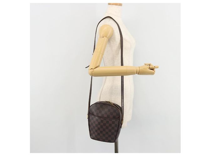 LOUIS VUITTON Damier Ebene Ipanema PM Shoulder Bag N51294 LV Auth BA12561 Borsa a Spalla - vista 22
