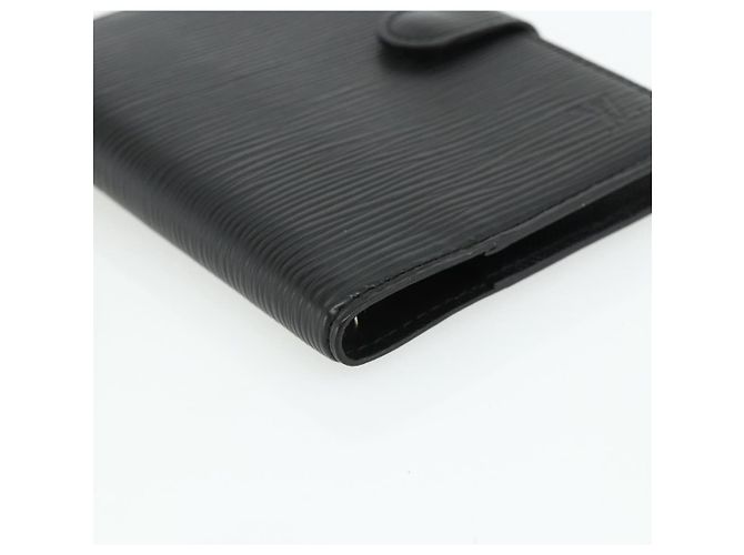 LOUIS VUITTON Epi Agenda PM Day Planner Cover Black R20092 LV Auth 178785A Nero - vista 14