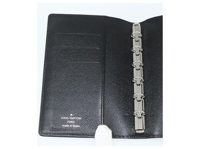LOUIS VUITTON Epi Agenda PM Day Planner Cover Black R20092 LV Auth 178785A Nero - vista 18