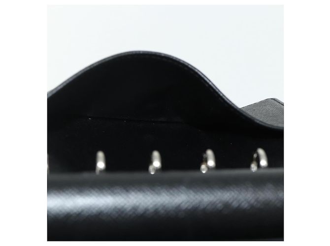 LOUIS VUITTON Epi Agenda PM Day Planner Cover Black R20092 LV Auth 178785A Nero - vista 22