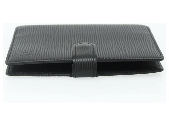 LOUIS VUITTON Epi Agenda PM Day Planner Cover Black R20092 LV Auth 178785A Nero - vista 3