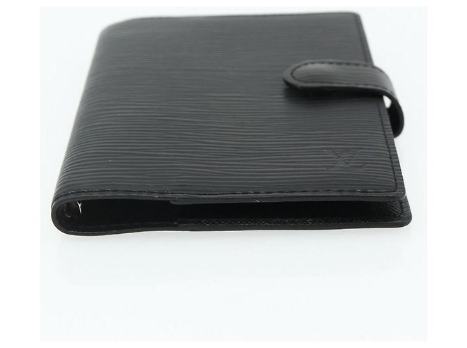 LOUIS VUITTON Epi Agenda PM Day Planner Cover Black R20092 LV Auth 178785A Nero - vista 6