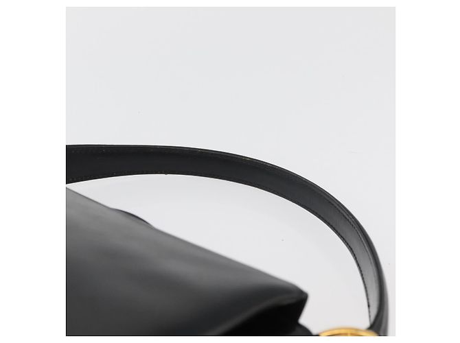 Borsa GUCCI in pelle nera e oro Auth 178816 Nero D'oro - vista 14