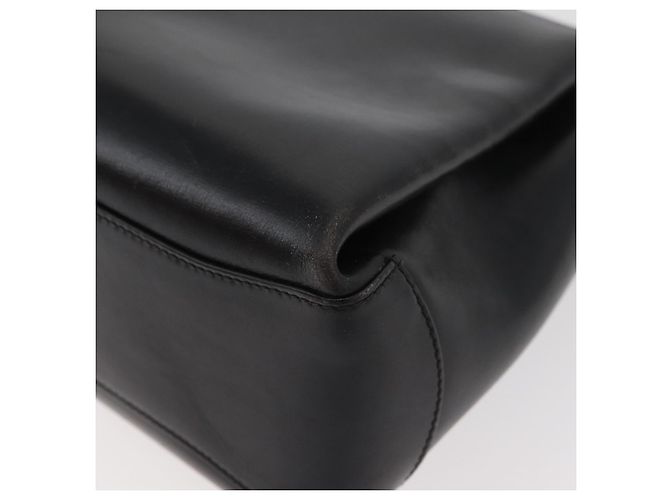 Borsa GUCCI in pelle nera e oro Auth 178816 Nero D'oro - vista 17