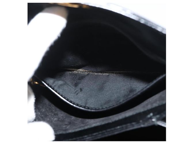 Borsa GUCCI in pelle nera e oro Auth 178816 Nero D'oro - vista 23