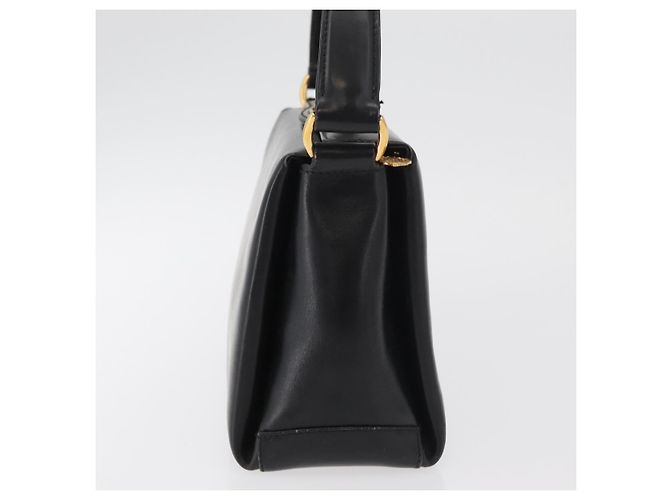Borsa GUCCI in pelle nera e oro Auth 178816 Nero D'oro - vista 3