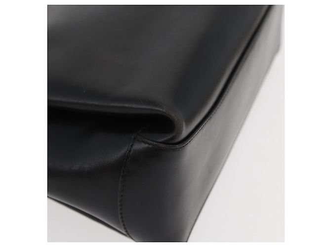 Borsa GUCCI in pelle nera e oro Auth 178816 Nero D'oro - vista 8