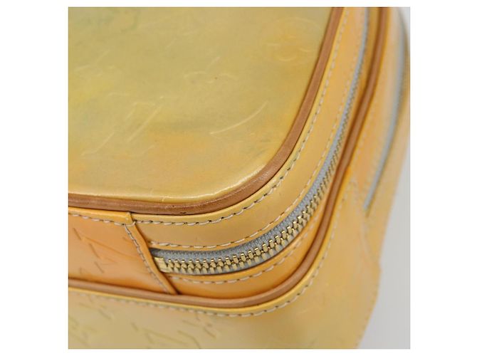 LOUIS VUITTON Monogram Vernis Marley Backpack Gris M91038 LV Auth ep14492 Grigio - vista 14