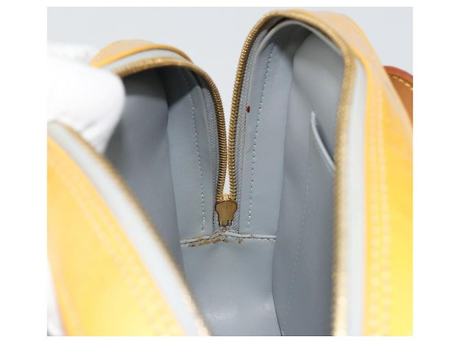 LOUIS VUITTON Monogram Vernis Marley Backpack Gris M91038 LV Auth ep14492 Grigio - vista 20