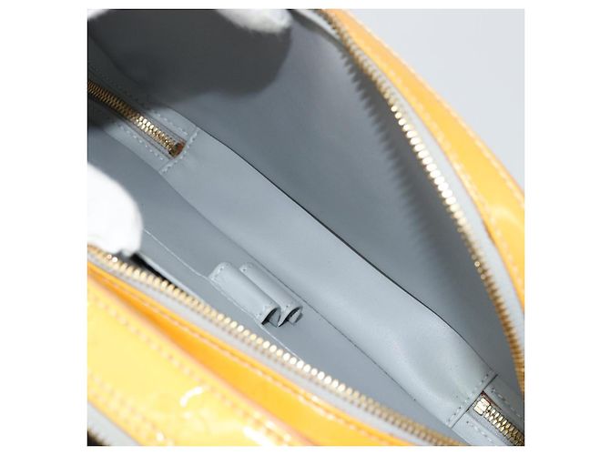 LOUIS VUITTON Monogram Vernis Marley Backpack Gris M91038 LV Auth ep14492 Grigio - vista 21