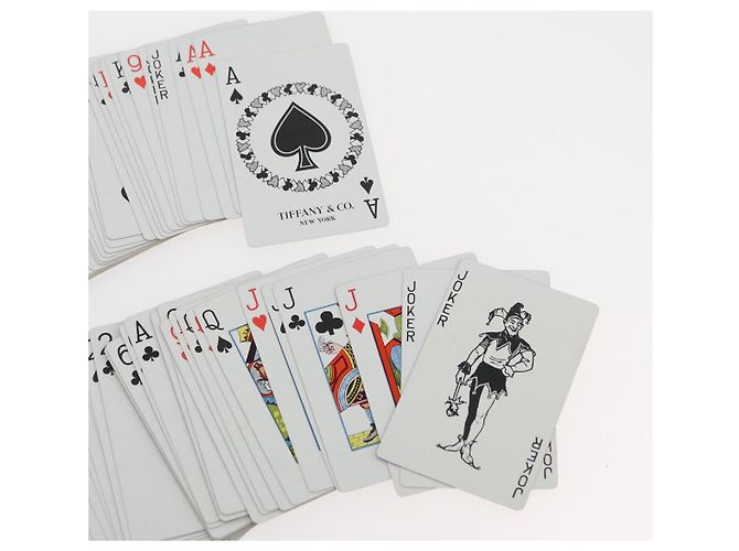 Autre Marque TIFFANY&Co. Playing Cards Paper White Auth BA12631 - view 5