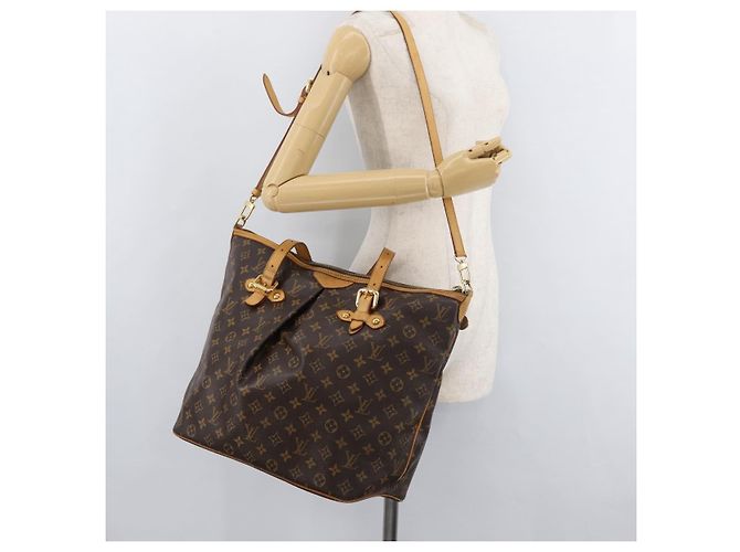 LOUIS VUITTON Borsa Tote Monogram Palermo GM M40146 LV Auth ep14584A Monogramma - vista 24