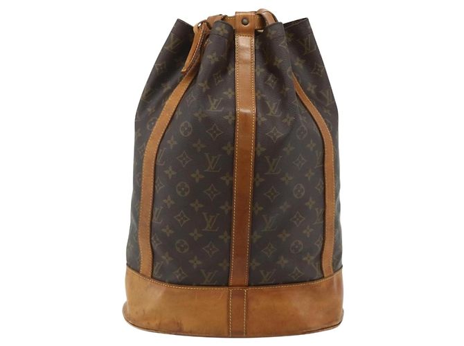 LOUIS VUITTON Monogram Randonnee GM Borsa a Spalla M42244 LV Auth 179108 Monogramma - vista 13