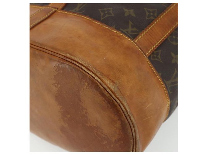 LOUIS VUITTON Monogram Randonnee GM Borsa a Spalla M42244 LV Auth 179108 Monogramma - vista 14