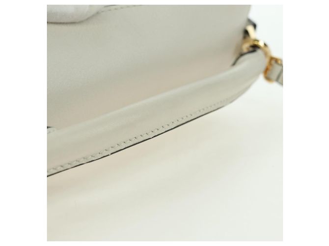 LOEWE �~ Ghibli Spirited Away Ootori Sama Puzzle Bag Mini 2way Auth 167300SM Bianco D'oro - vista 7