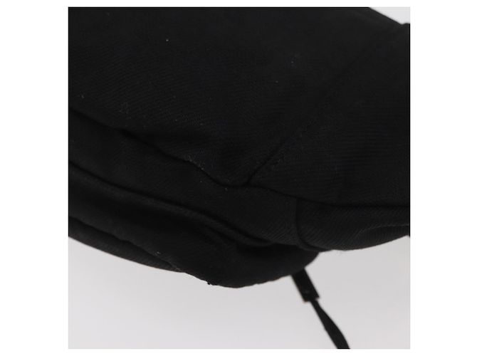 Borsa a tracolla SAINT LAURENT Tela Nero Argento 581375 Auth hk3728A - vista 16