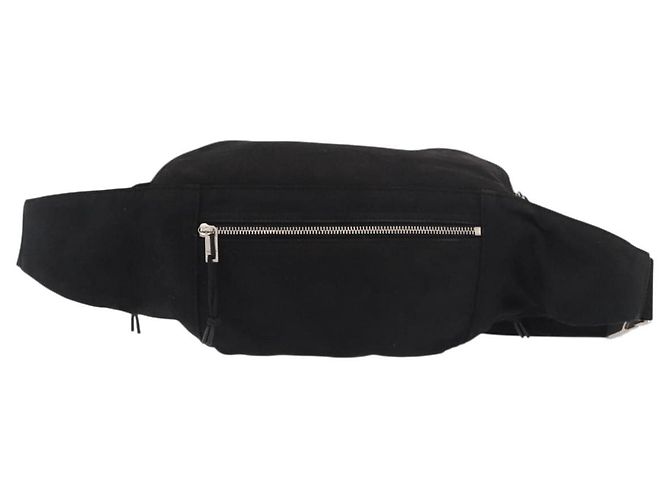 Borsa a tracolla SAINT LAURENT Tela Nero Argento 581375 Auth hk3728A - vista 2