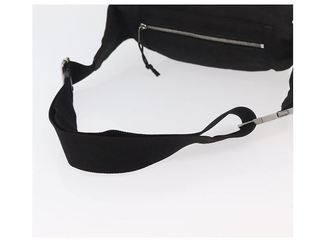 Borsa a tracolla SAINT LAURENT Tela Nero Argento 581375 Auth hk3728A - vista 7