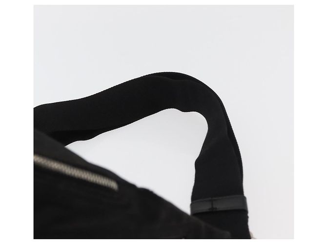 Borsa a tracolla SAINT LAURENT Tela Nero Argento 581375 Auth hk3728A - vista 8