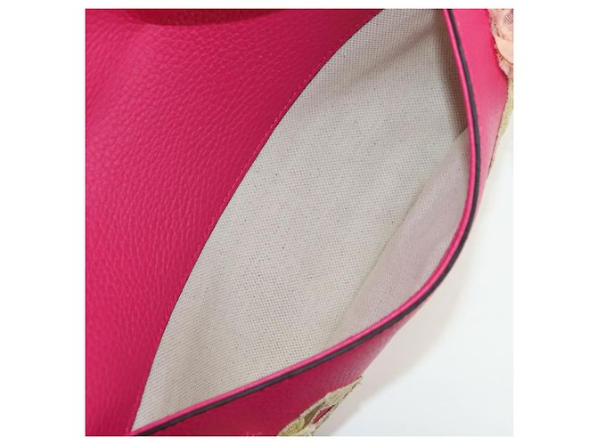 Borsa a Spalla GUCCI Chain Dionysus Small in Pelle Rosa Argento 400249 Auth mr2426V - vista 25