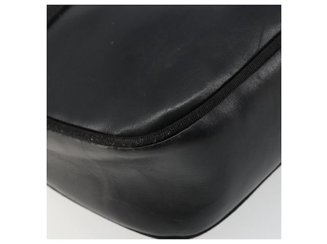 Borsa a Spalla Salvatore Ferragamo Vala in Pelle Nera e Oro Auth BA12552 Nero D'oro - vista 14