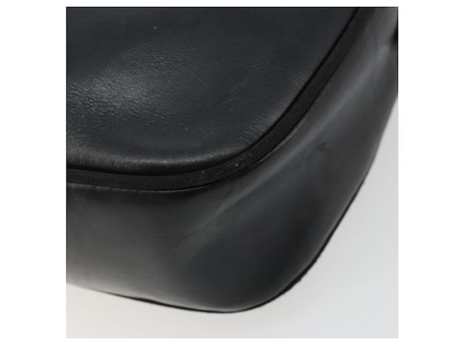 Borsa a Spalla Salvatore Ferragamo Vala in Pelle Nera e Oro Auth BA12552 Nero D'oro - vista 15