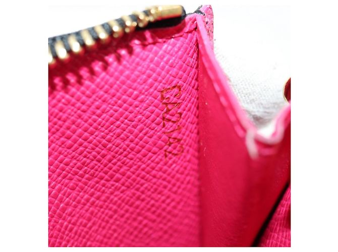 LOUIS VUITTON Multicolor Pochette Cles NM Münzbeutel Schwarz M60279 Auth 177627SAM - Ansicht 11