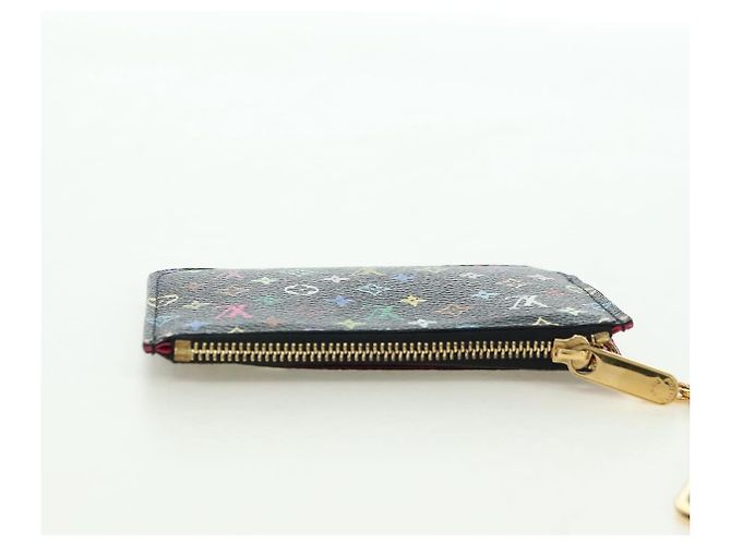 LOUIS VUITTON Multicolor Pochette Cles NM Münzbeutel Schwarz M60279 Auth 177627SAM - Ansicht 6