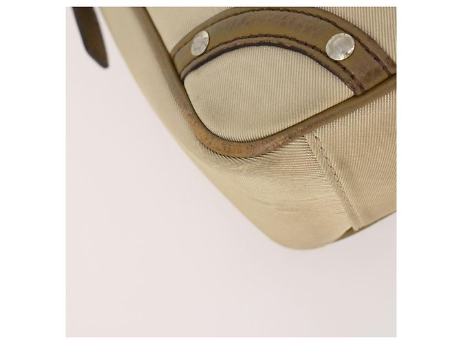 Borsa a tracolla Burberry Nova Check in tela 2 set Beige Auth BA12494 - vista 8
