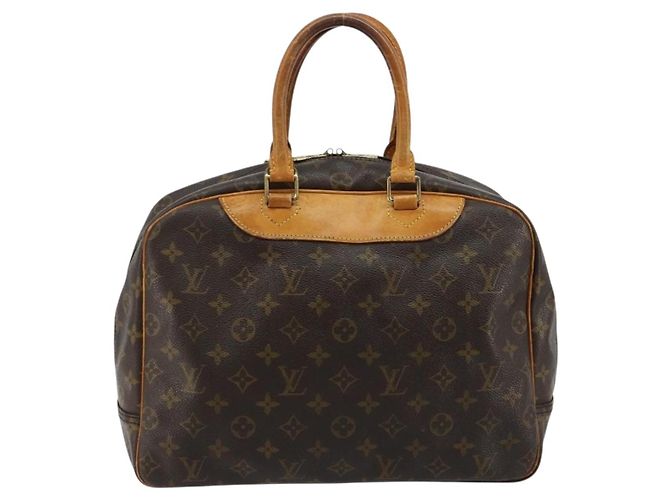 LOUIS VUITTON Borsa Monogram Deauville M47270 LV Auth ka4284 Monogramma - vista 2