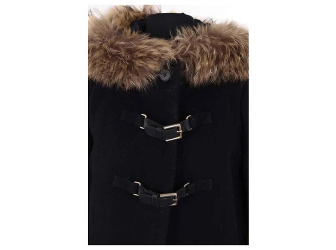 Maje Cappotto nero - vista 2