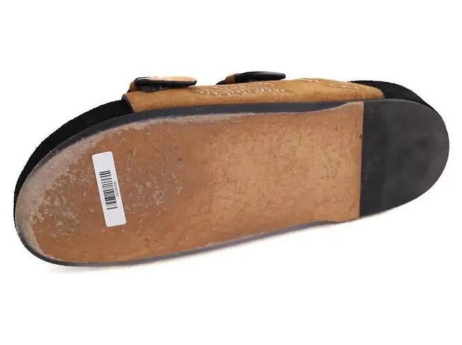 Isabel Marant Mule in scamosciato marrone - vista 6