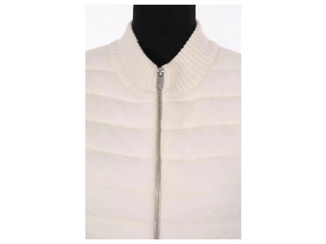 Autre Marque Weiße Kaschmirjacke - Ansicht 2