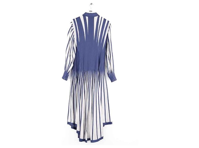 Abito Loewe in pelle blu - vista 3