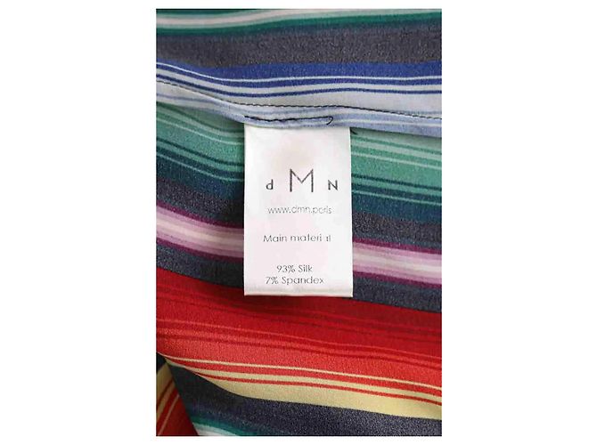 DMN Mehrfarbiges Seidenhemd Mehrfarben - Ansicht 6