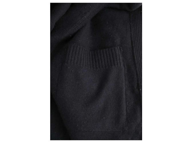 Yves Salomon Schwarze Kaschmirjacke - Ansicht 5