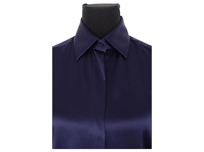 Barbara Bui Camisa de seda morada Púrpura - vista 2